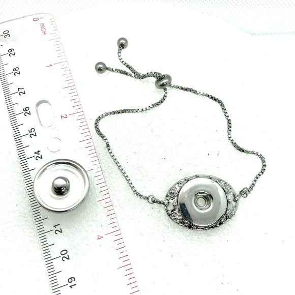 Bracelet snap chain Charms & Handmade 20mm snap SB20 sliding clasp - Picture 4 of 4
